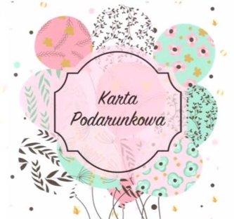 Etui karta podarunkowa - balony