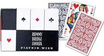 Karty standard \"Wiedeńskie nieco większe\" PIATNIK
