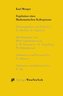Karl Menger, Ergebnisse eines Mathematischen Kolloquiums