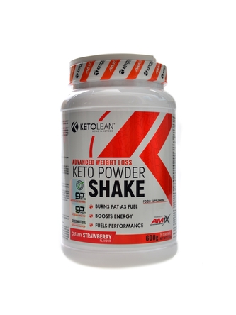 Amix Ketolean - KETO go BHB Powder shake 600g - čokoláda