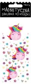 Zakładka magnetyczna - Jednorożce