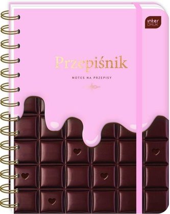 Przepiśnik z gumką A5/240K 90g Chocolate Przepiśnik z gumką A5/240K 90g Chocolate