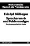 Spracherwerb und Fehleranalyse