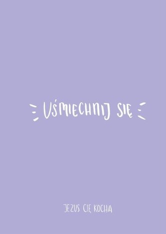 A Kartka składana - Uśmiechnij się