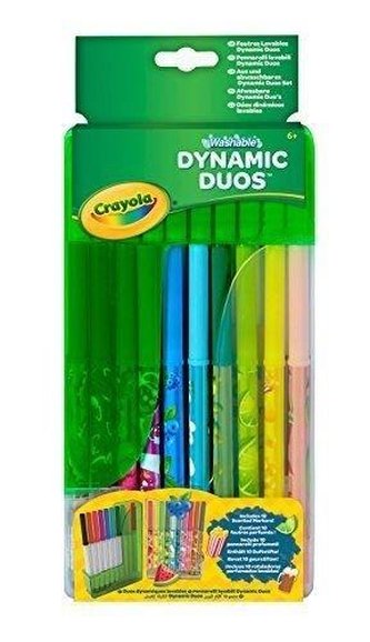 Flamastry zapachowe i zmywalne 10+10 kol CRAYOLA