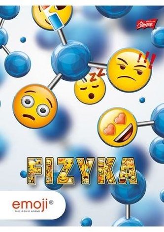Zeszyt A5/60K kratka Fizyka Emoji (10szt)