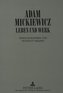 Adam Mickiewicz - Leben und Werk