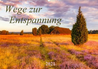 Wege zur Entspannung 2021 (Wandkalender 2021 DIN A2 quer)