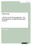 \"Akteure in der Beratungspraxis - Der Beratungslehrer in  allgemeinbildenden Schulen\"