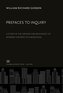 Prefaces to Inquiry