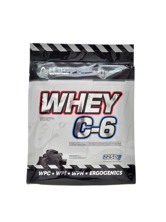 HiTec Nutrition - Whey C6 CFM 100% whey 2250 g - bílá čokoláda