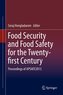 Food Security and Food Safety for the Twenty-first Century