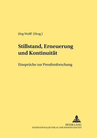 Stillstand, Erneuerung und Kontinuität