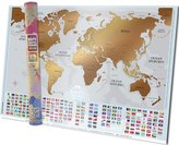 Mapa zdrapka Gold