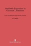 Aesthetic Paganism in German Literature