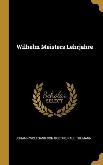 Wilhelm Meisters Lehrjahre