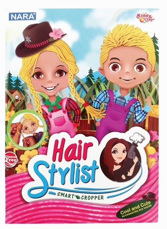 Plastelina 8 kol. Hair Stylist Croppe 100g NARA