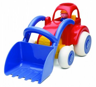 Pojazd Jumbo Spychacz z figurką