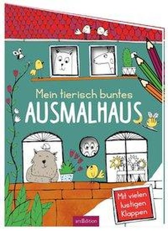 Mein tierisch buntes Ausmalhaus