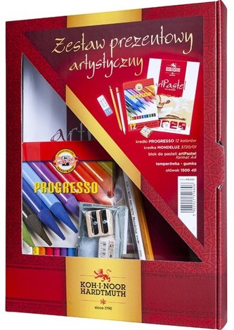 Zestaw z kredkami Progresso