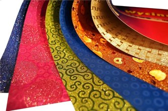 Wycinanka A4 brokatowo-metalizowana 17