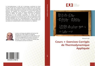 Cours + Exercices Corrigés de Thermodynamique Appliquée