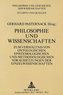 Philosophie und Wissenschaften