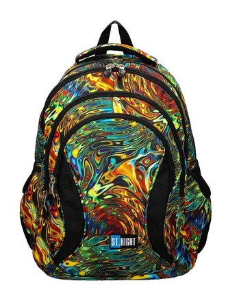 Plecak 4-komorowy Abstrakcja