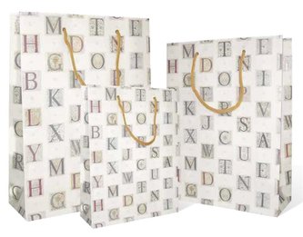 Torebka ozdobna BXS502003 Letters duża