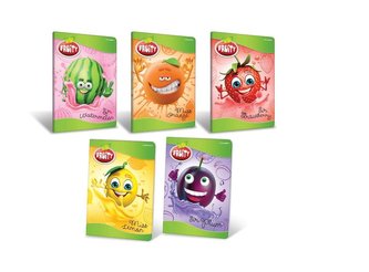 Zeszyt A5/32K linia podw.kol Fruity (10szt)