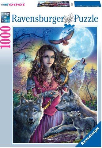 Puzzle 1000 Patronka wilków