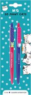 Długopis aut. So Many Cats 0,7mm nieb. 2szt M&G;