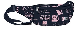 Saszetka na pasek nerka Kotki