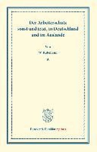 Der Arbeiterschutz