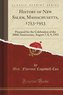History of New Salem, Massachusetts, 1753-1953