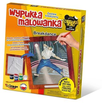 Wypukła malowanka Taniec - Breakdance