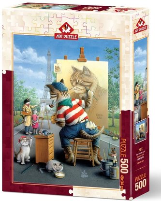 Puzzle 500 Malarz