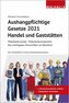 Aushangpflichtige Gesetze 2021 Handel und Gaststätten