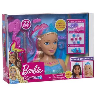 Barbie Dreamtopia głowa do stylizacji