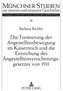 Die Formierung der Angestelltenbewegung im Kaiserreich und die Entstehung des Angestelltenversicherungsgesetzes von 1911