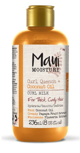 MAUI MAUI vlasové mléko pro husté kudrnaté vlasy + kokos. olej 236 ml