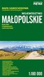 Województwo Małopolskie 1:180 000 mapa samochodowa
