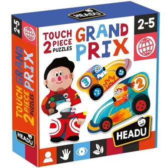 Puzzle sensoryczne Wyścigi HEADU