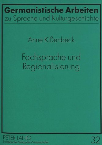 Fachsprache und Regionalisierung