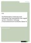 Das Wartburgfest. Forderung nach Demokratie und Nationalstaat oder Angriff auf die o¨ffentliche Ordnung? (Unterrichtsentwurf Ges