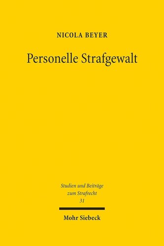 Personelle Strafgewalt