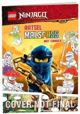 LEGO® NINJAGO® - Rätselmalspaß mit Comics