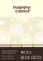 Blok A4/20K Deco Ecru 170g HAPPY COLOR
