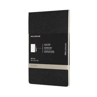 Notes report. L PRO PAD, czarny MOLESKINE Notes report. L PRO PAD, czarny MOLESKINE