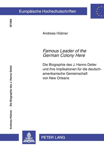 Famous Leader of the German Colony Here